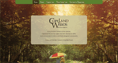 Desktop Screenshot of copelandwoods.com